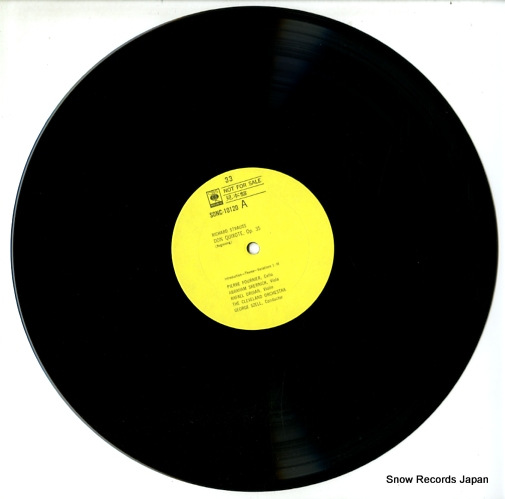 SZELL, GEORGE richard strauss; don quixote SONC10120