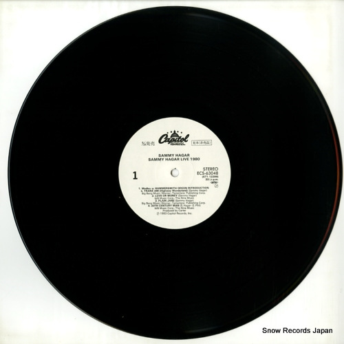 HAGAR, SAMMY live 1980 ECS-63048