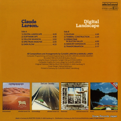 LARSON, CLAUDE digital landscape ST159