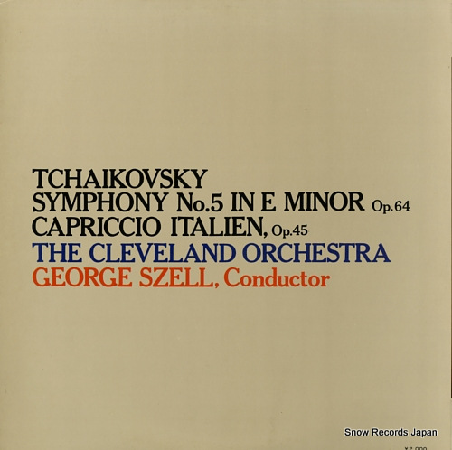 SZELL, GEORGE tchaikovsky; symphony no.5 in e minor op.64 SONC10152