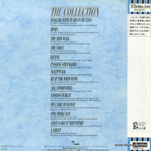 ULTRAVOX the collection WWS-81690