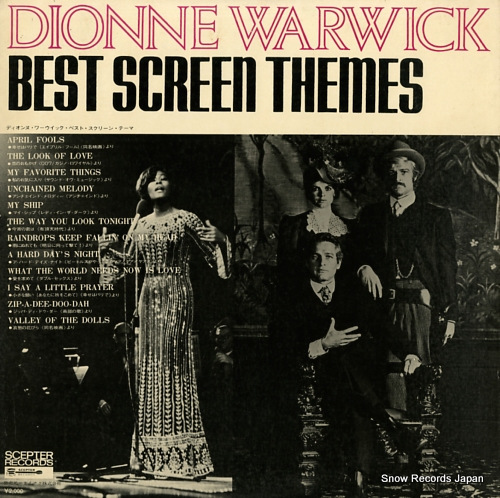 WARWICK, DIONNE dionne warwick best screen themes UPS-125-S