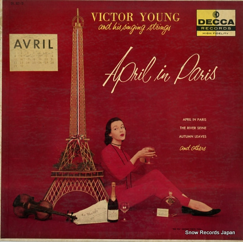 VICTOR YOUNG april in paris DL8243