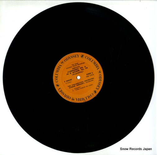 ORMANDY, EUGENE sibelius; symphony no.2 Y30046