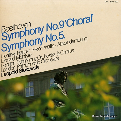 STOKOWSKI, LEOPOLD beethoven; symphony no.5 / symphony no.9 'choral' DPA599-600