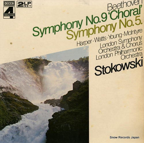 STOKOWSKI, LEOPOLD beethoven; symphony no.5 / symphony no.9 'choral' DPA599-600