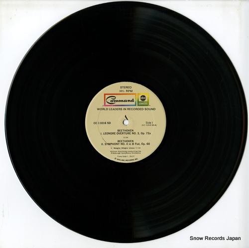 STEINBERG, WILLIAM beethoven; symphony no.4 in b flat, op.60 CC11016SD