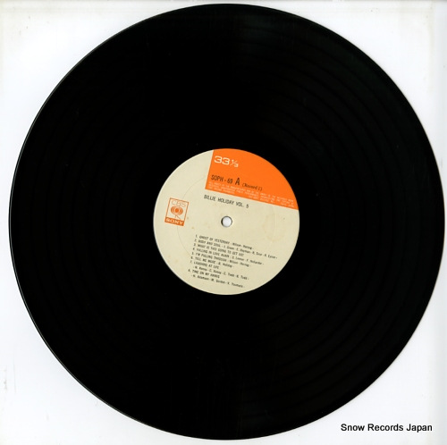 HOLIDAY, BILLIE billie holiday vol.5 SOPH69