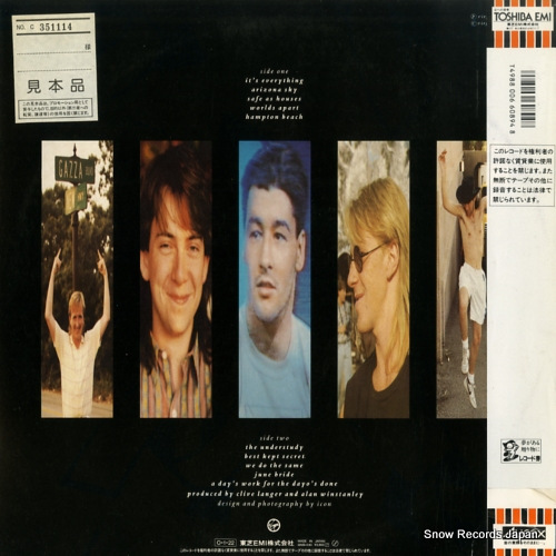CHINA CRISIS what price paradise 28VB-1140