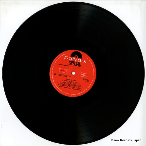 ZACHARIAS, HELMUT this is my song 545009