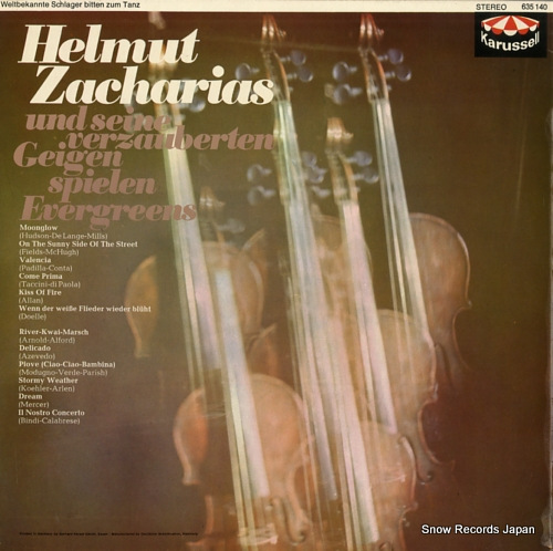 ZACHARIAS, HELMUT helmut zacharias und seine verzauberten geigen spielen evergreens 635140