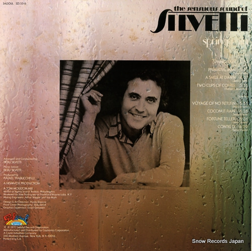 SILVETTI, BEBU spring rain SZS5516