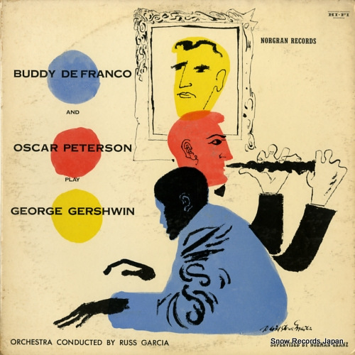 DE FRANCO, BUDDY, AND OSCAR PETERSON plays george gershwin MGN-1016