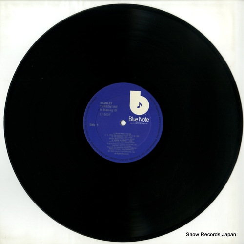 TURRENTINE, STANLEY in memory of LT-1037