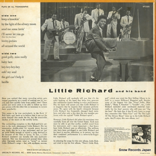 RICHARD, LITTLE little richard SPS2103