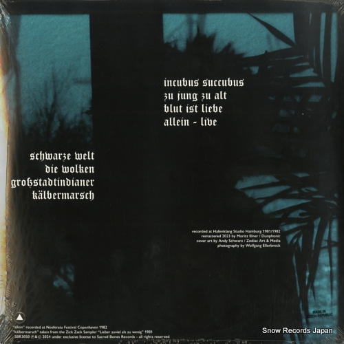 XMAL DEUTSCHLAND early singles 1981-1982 SBR3050