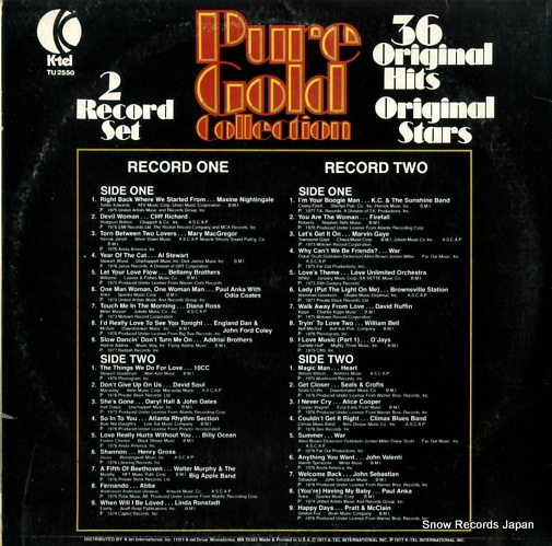 V/A pure gold collection TU2550
