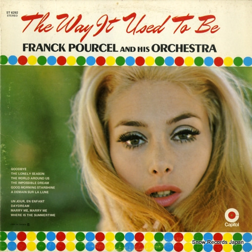 POURCEL, FRANCK the way it used to be ST6292