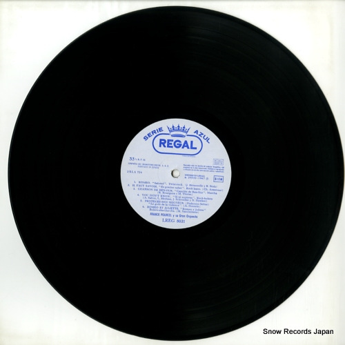 POURCEL, FRANCK franck pourcel y su gran orquesta LREG8.031