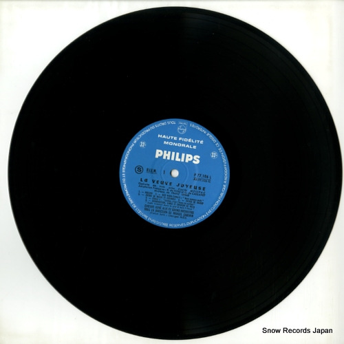 POURCEL, FRANCK lehar; la veuve joyeuse extraits SPAM68.013 / P77.106L