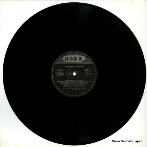 BEROLINA SOUND ORCHESTRA instrumentals ad libitum M2049