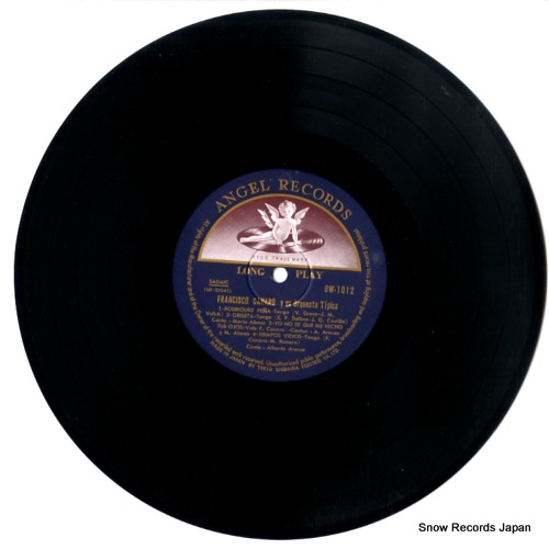 CANARO, FRANCISCO francisco canaro y su orquesta tipica (no.3) OW1012