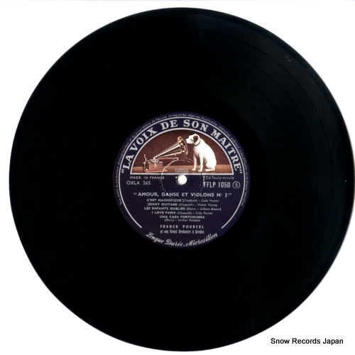 POURCEL, FRANCK amour danse et violons no3 FFLP1050