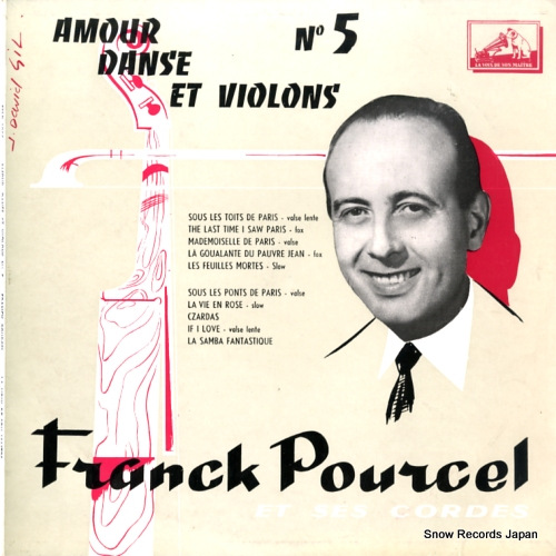POURCEL, FRANCK amour danse et violons no5 FFLP1066