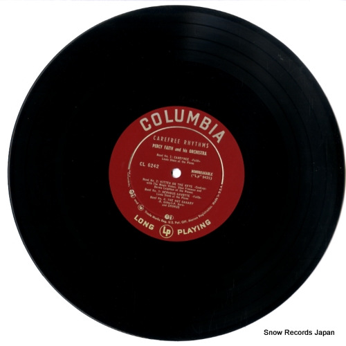 FAITH, PERCY carefree rhythms CL6242
