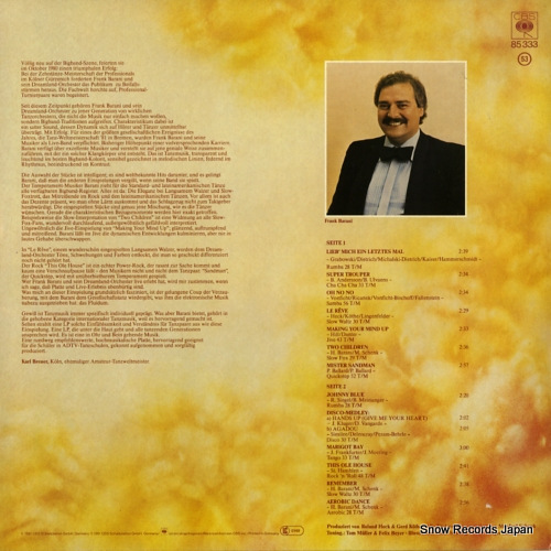 FRANK BARANI instrumental world CBS85333