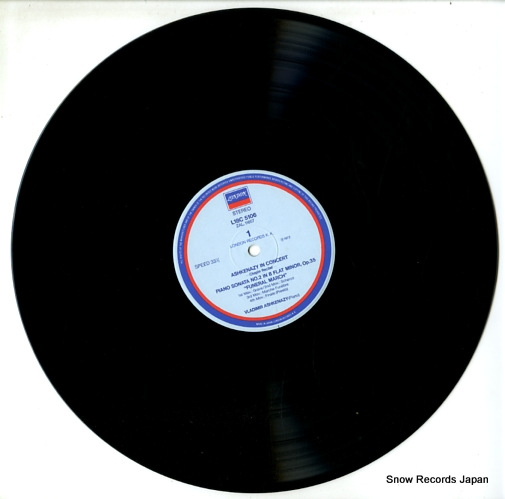ASHKENAZY, VLADIMIR ashkenazy in concert L18C-5106