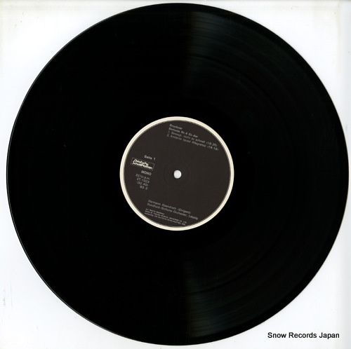ABENDROTH, HERMANN bruckner; sinfonie nr.4 