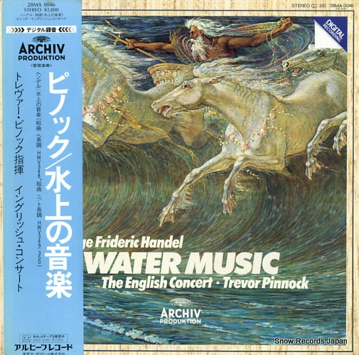 PINNOCK, TREVOR handel; water music 28MA0046