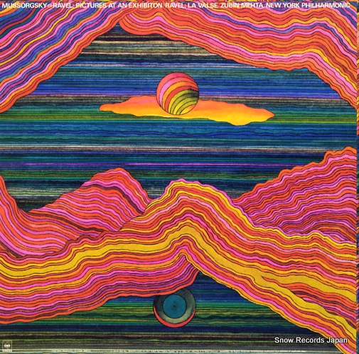MEHTA, ZUBIN ravel; pictures at an exhibition 25AC842