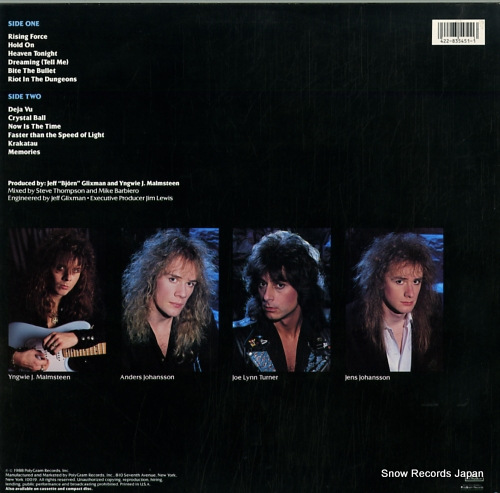 MALMSTEEN, YNGWIE J. odyssey 835451-1
