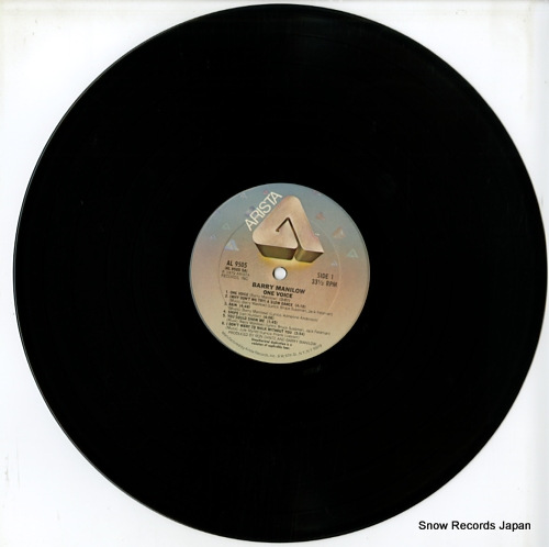 MANILOW, BARRY one voice AL9505