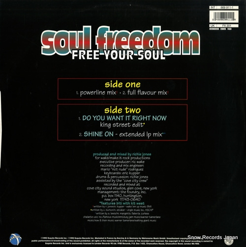 DEGREES OF MOTION soul freedom (free your soul) FX201