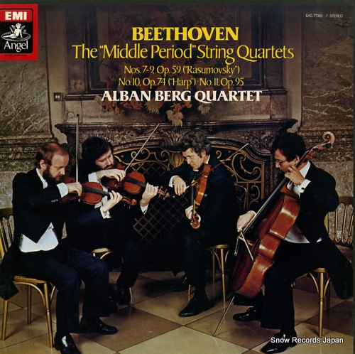 ALBAN BERG QUARTETT beethoven; the 