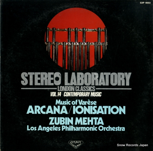 MEHTA, ZUBIN varese; arcana / ionisation GXP9003