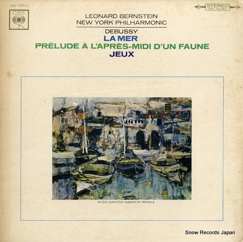BERNSTEIN, LEONARD debussy; la mer OS-783-C