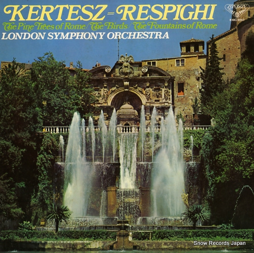KERTESZ, ISTVAN respighi; the pine trees of rome K18C-9141