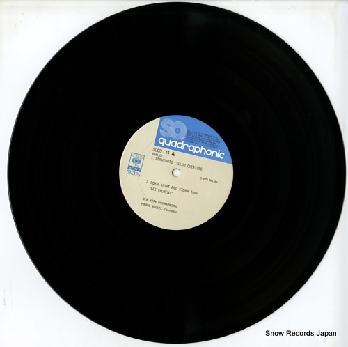 BOULEZ, PIERRE berlioz; overtures to 