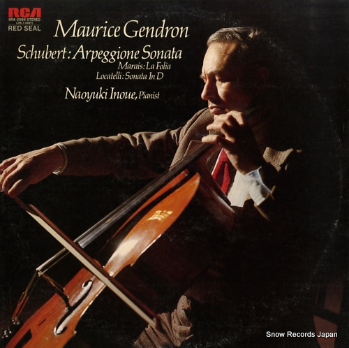 GENDRON, MAURICE schubert; arpeggione sonata SRA-2999