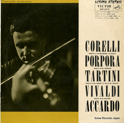 ACCARDO, SALVATORE corelli; sonata n.12 in re minore 