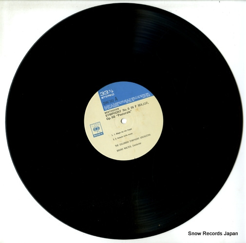 WALTER, BRUNO beethoven; symphony no.6 