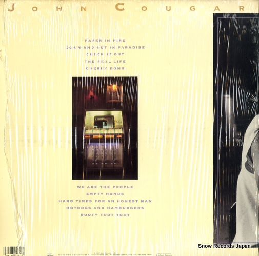 MELLENCAMP, JOHN COUGAR the lonesome jubilee 832465-1Q-1