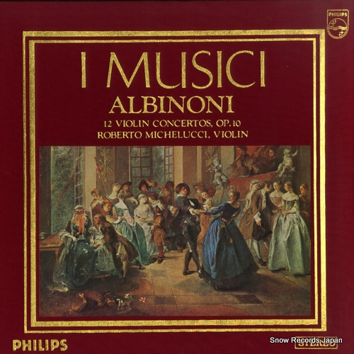 I MUSICI albinoni; 12 concertos, op.10 SFL-8600