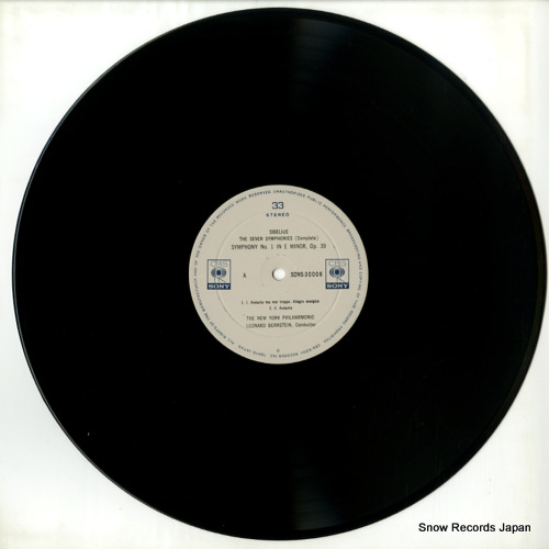 BERNSTEIN, LEONARD sibelius; the seven symphonies SONS30008