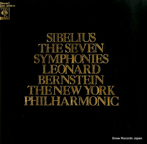 BERNSTEIN, LEONARD sibelius; the seven symphonies SONS30008