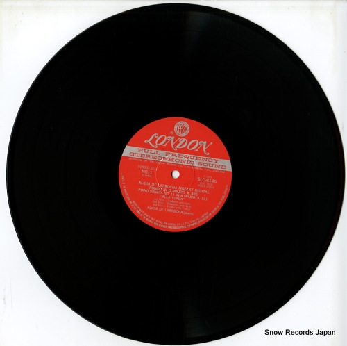 LARROCHA, ALICIA DE mozart recital SLC8146